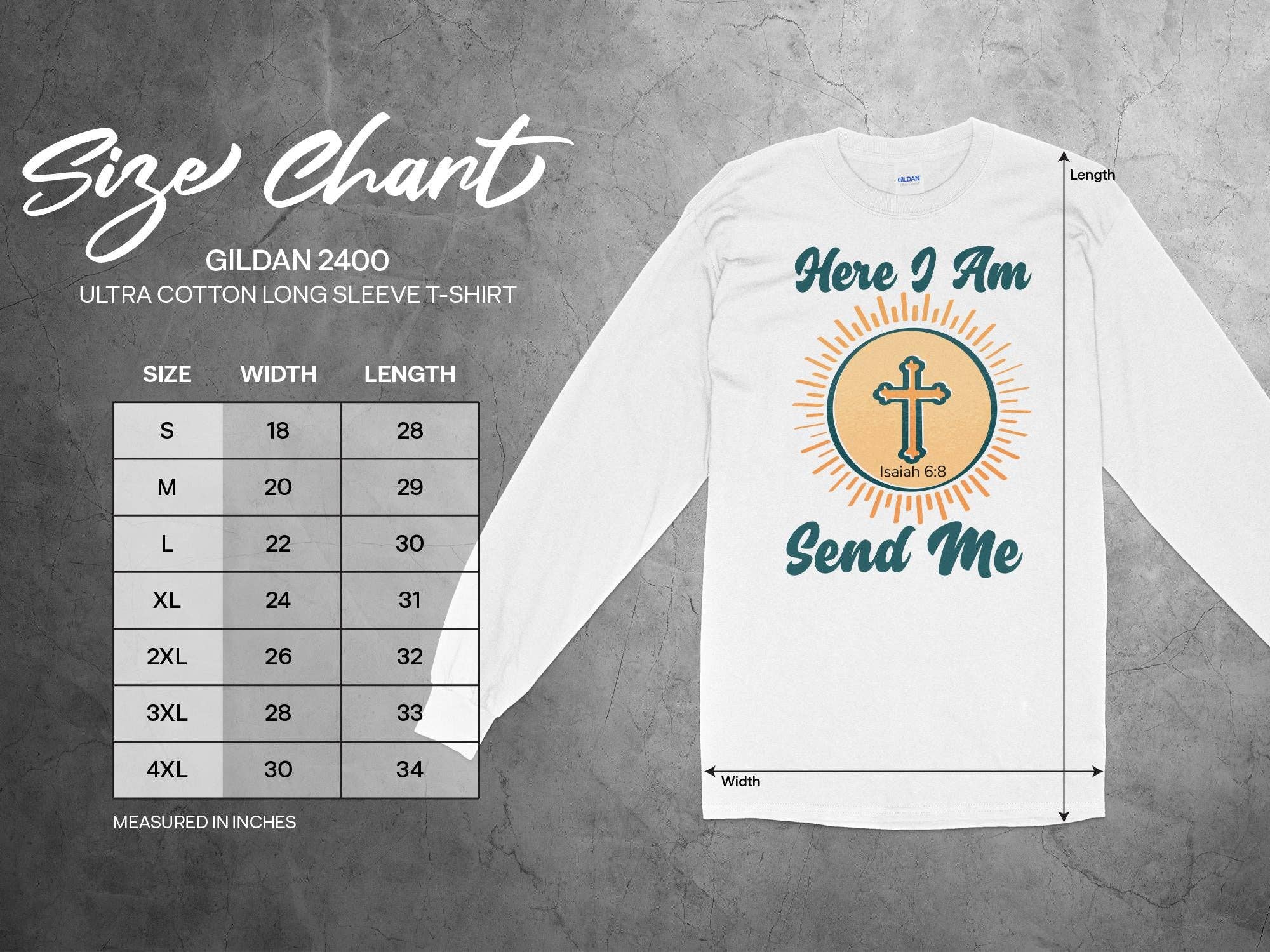 FreakyTeeFactory - Wholesale Screen Printed T-Shirt - Women's - Christian T-Shirt Here I Am Send Me, Isaiah 6 8 Scripture Tee, Religious Gift, Faith-Based Clothing, Unisex Bible Verse Shirt22