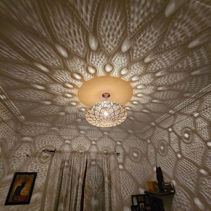 libitiishop - Wholesale Chandelier/Hanging Light - Moroccan pendant light, Handmade modern brass ceiling light9