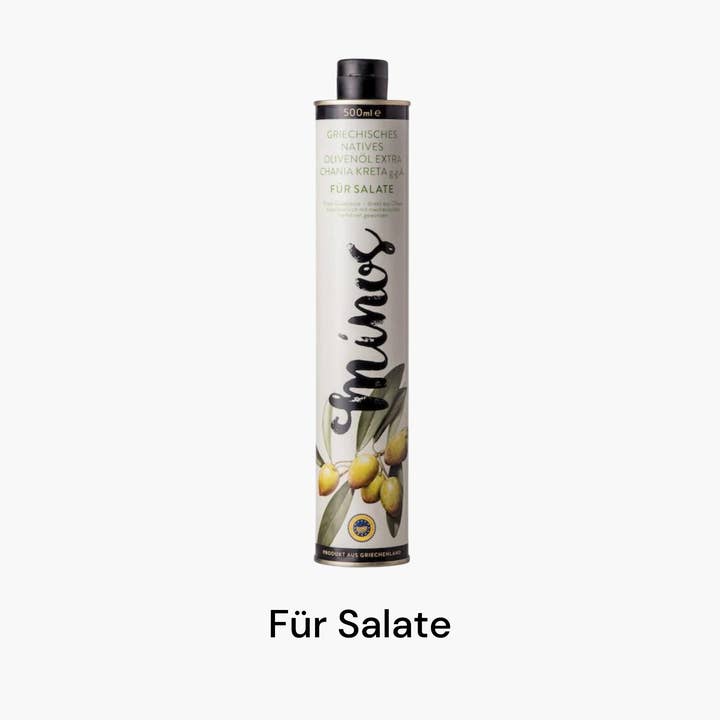 Minos - Wholesale Olive Oil - Minos extra virgin olive oil for salads 500ml can