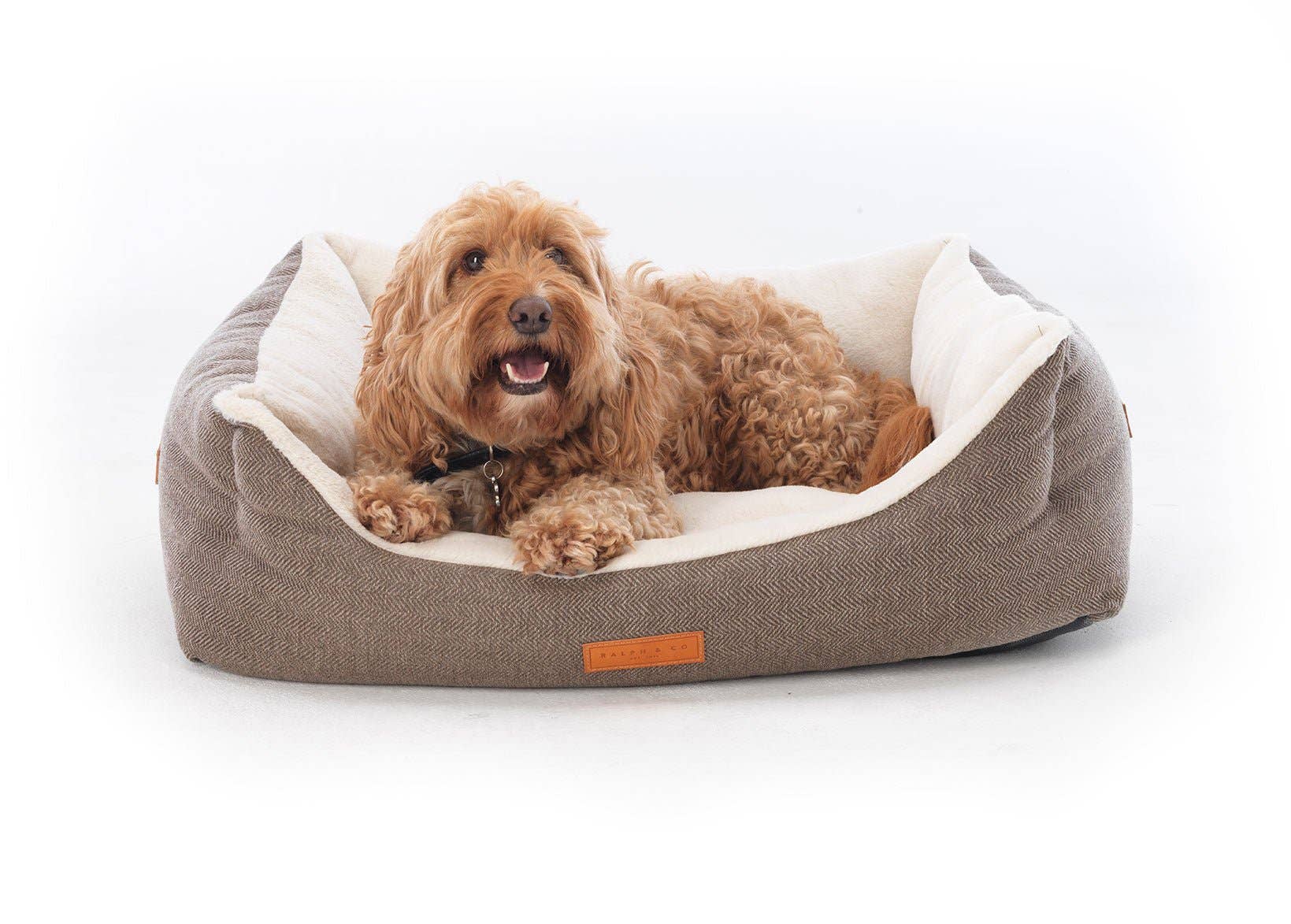 Ralph & Co – wholesale Pet bed – Dog – Luxury Tweed Dog Bed With Removable Covers | Lincoln10