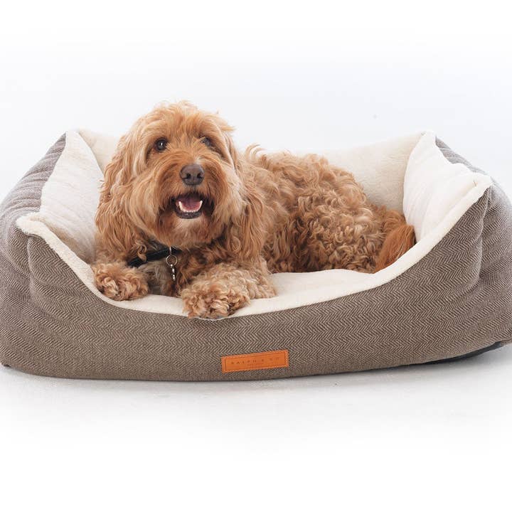 Ralph & Co – wholesale Pet bed – Dog – Luxury Tweed Dog Bed With Removable Covers | Lincoln10