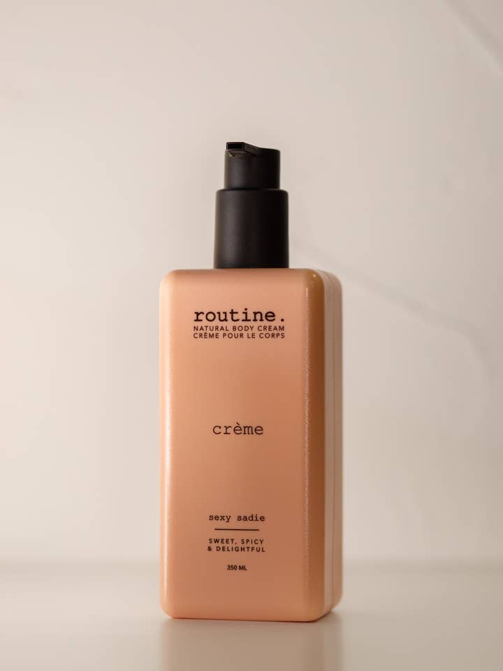 Crème naturelle pour le corps Sexy Sadie 350 ml pour la vente par Routine Natural Beauty