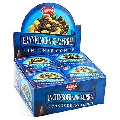 SAN JUDITAS RELIGIOUS ARTICLES - Wholesale Incense - FRANKINCENSE & MYRRH CONES0