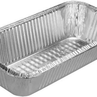 Hudson Meat Company - Wholesale Baking Dish - PAN ALUM STEAM 1/3 DEEP - WESTERN PLASTIC