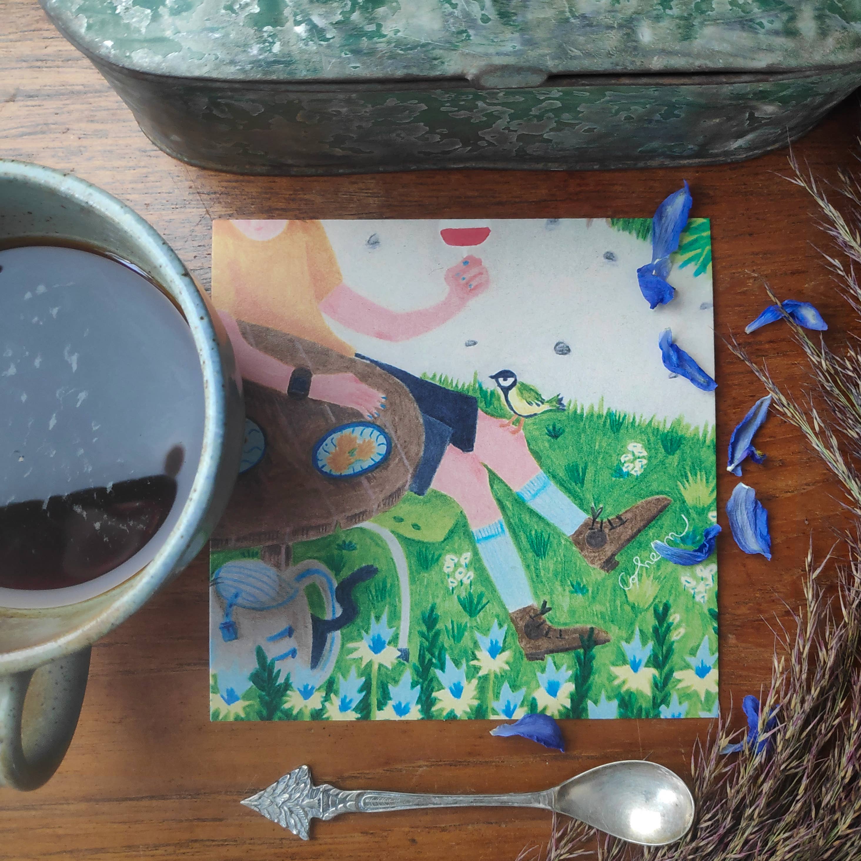 Coheem - Wholesale Everyday Greeting Card - Postcard: Happy Life1