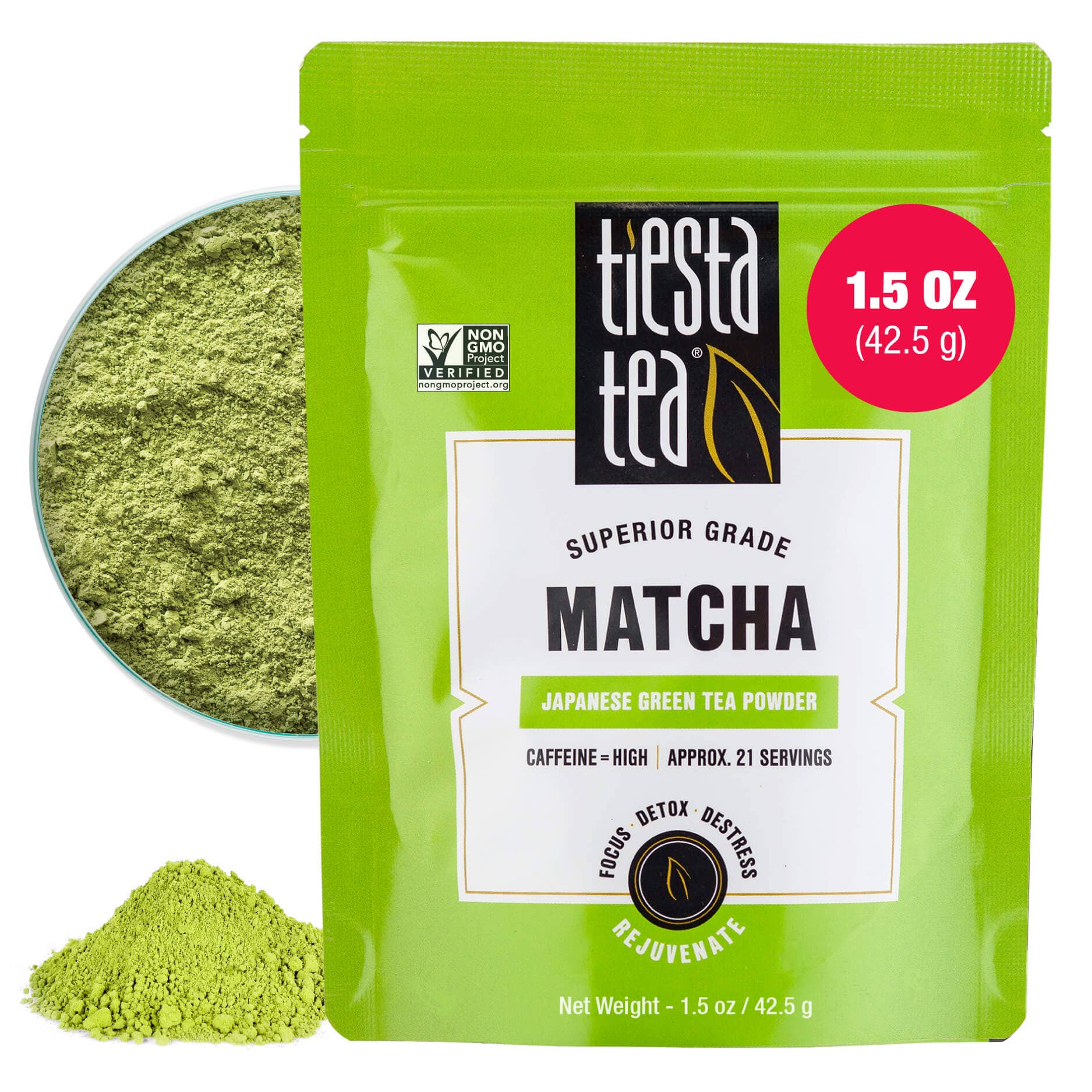 Tiesta Tea Company (loose leaf teas & accessories) - Vente Thés santé/détox - Matcha de qualité supérieure - Poudre de thé vert japonais0