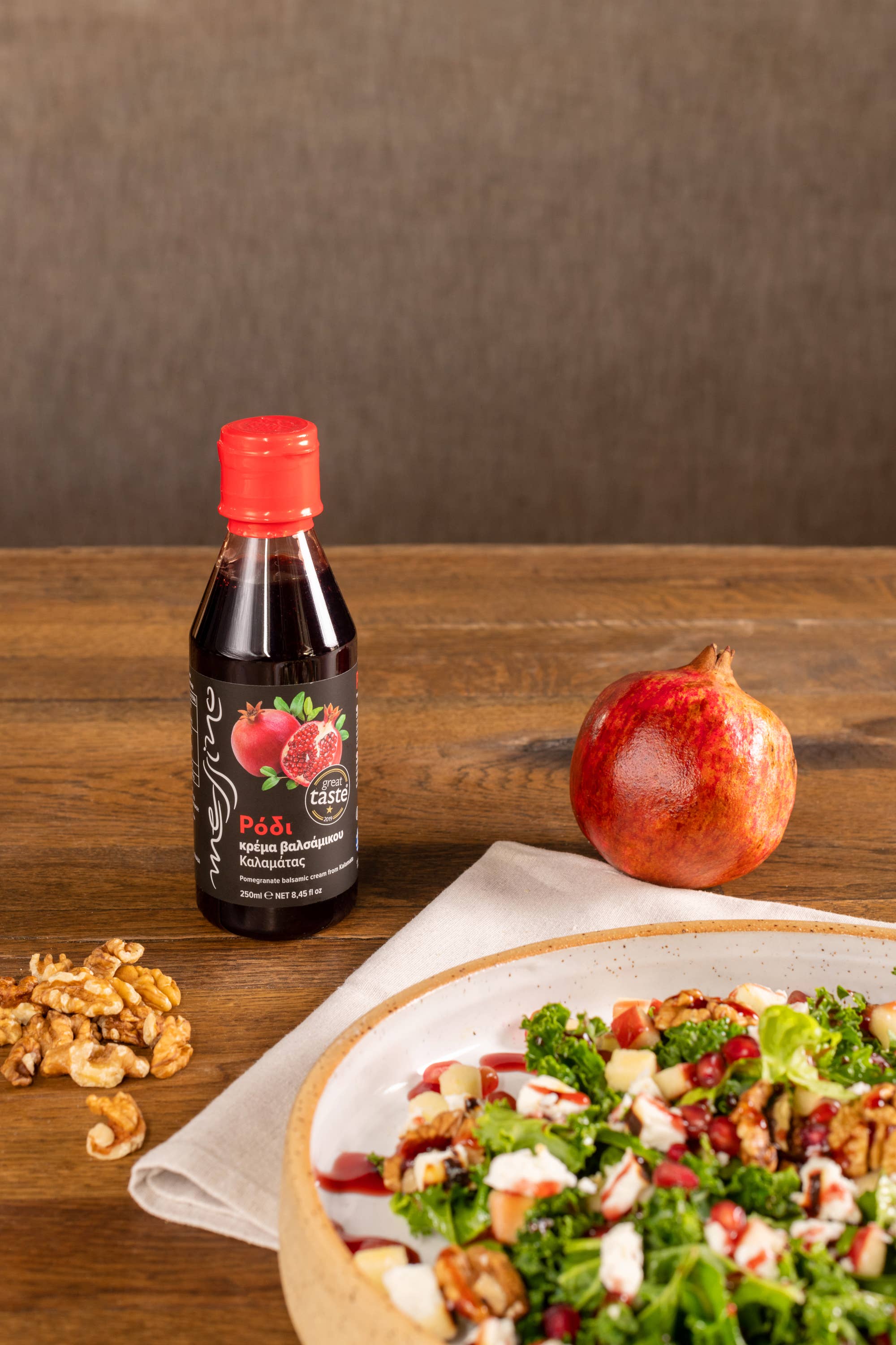 Oilladi - Wholesale Vinegar - Messino Pomegranate Balsamic Cream (Glaze)2