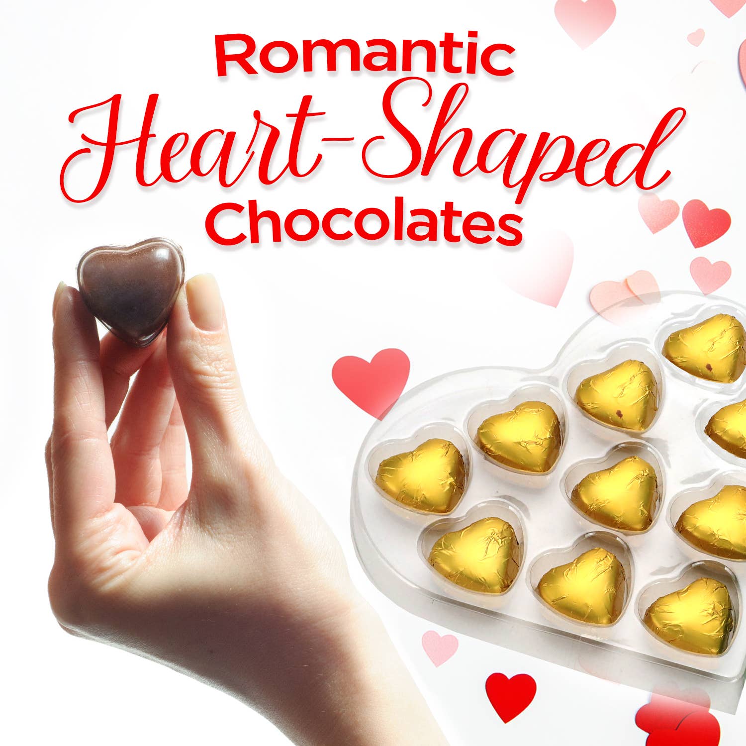 Ceres Gourmet - Wholesale Chocolate Box - Heart-Shaped  Dubai Chocolate Pistachio 10 Pcs2