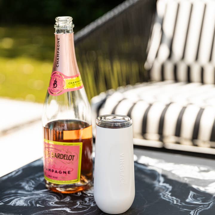 Vinglacé - Wholesale Champagne Flute - White Champagne Flute1