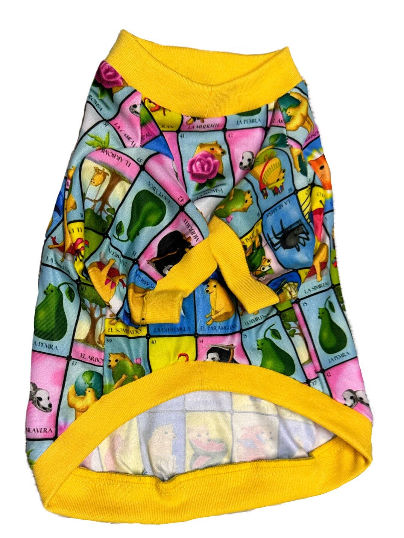 Gueyita Mexicana - Wholesale Pet Dress - Dog - Mexican Dog Tees/ Loteria Mexicana Dog Tee1