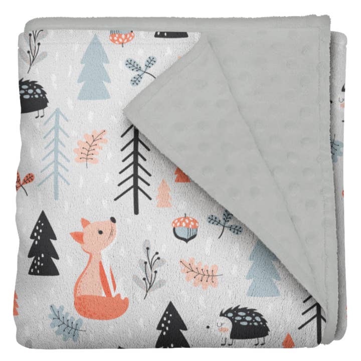 Ellie Minky Blanket for wholesale by Les Bambins
