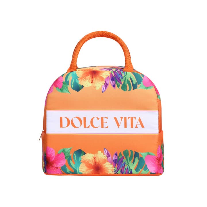 STELLA GREEN - Wholesale Lunch bag/box - Tropical Print Insulated lunch Bag2