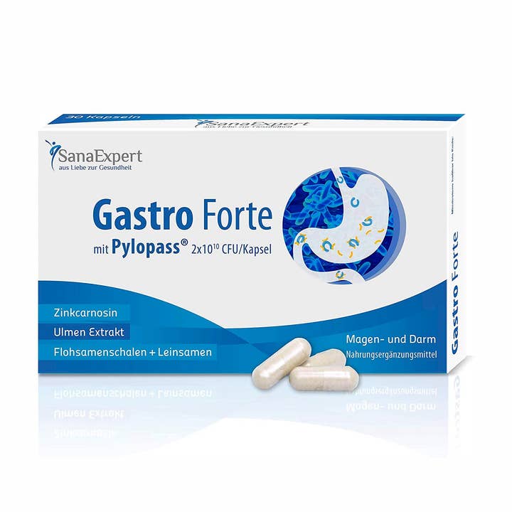 SanaExpert Gastro Forte, Kapseln, 30 pezzi per la vendita all'ingrosso da parte di SanaExpert GmbH