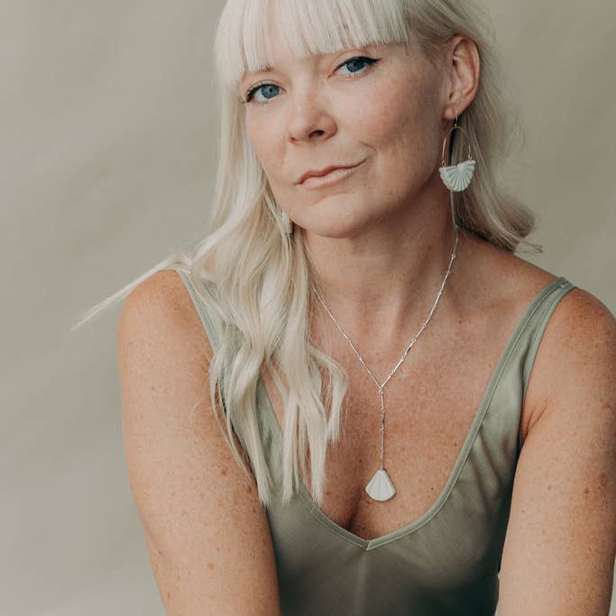 White Sun Ray Earrings for wholesale on Faire2