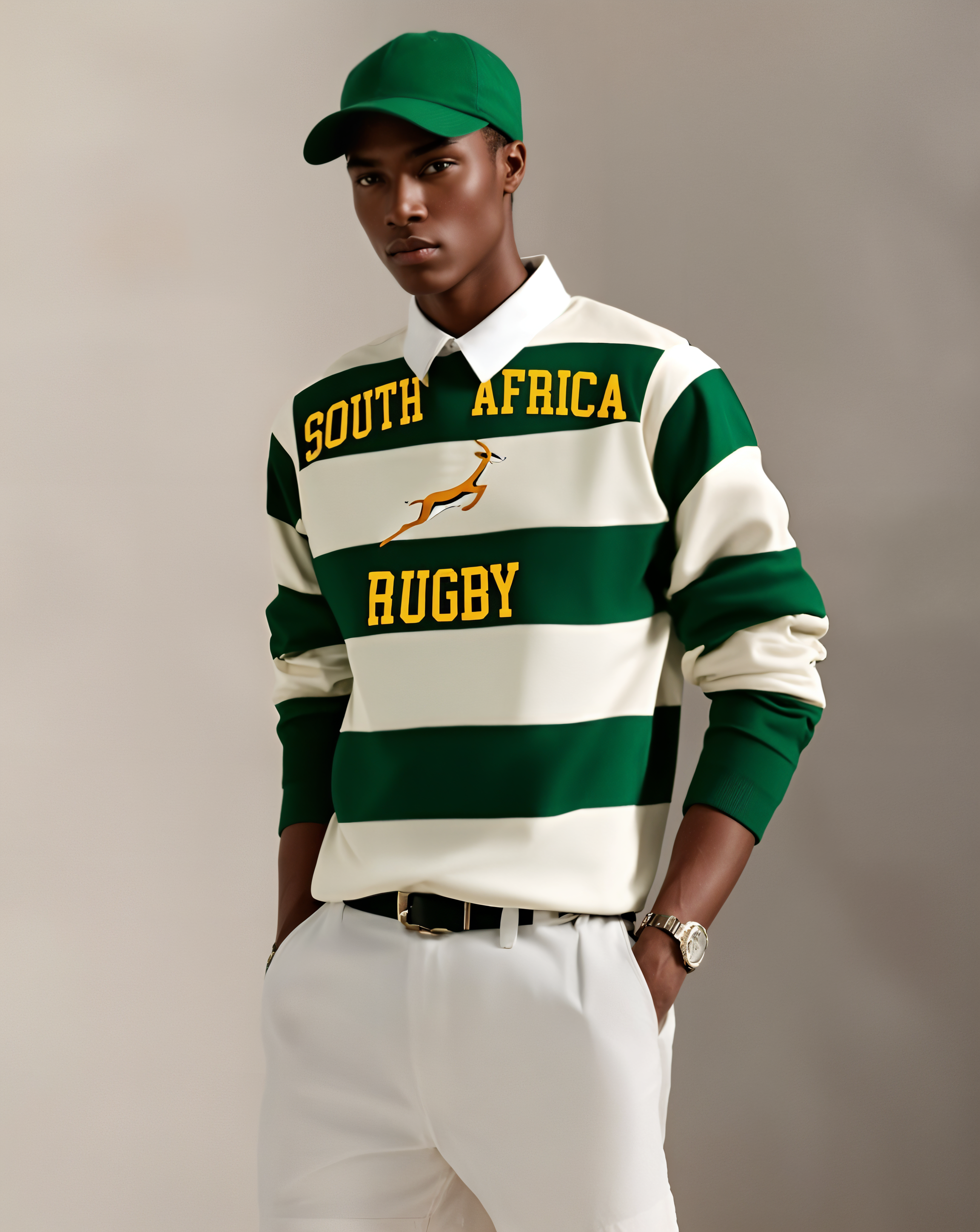 Varsity54 - Wholesale T-Shirt - Men's - South Africa Springbok Rugby Shirt2