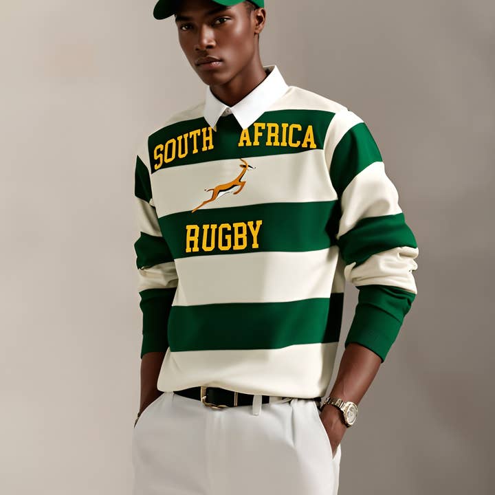Varsity54 - Wholesale T-Shirt - Men's - South Africa Springbok Rugby Shirt2