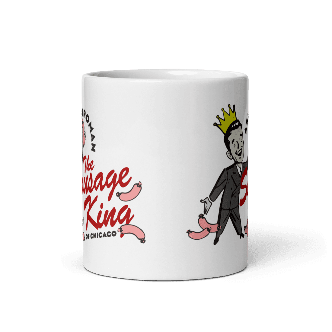 Art-O-Rama Shop - Wholesale Coffee Mug - Abe Froman The Sausage King of Chicago from Ferris Bueller's Day Off Mug1