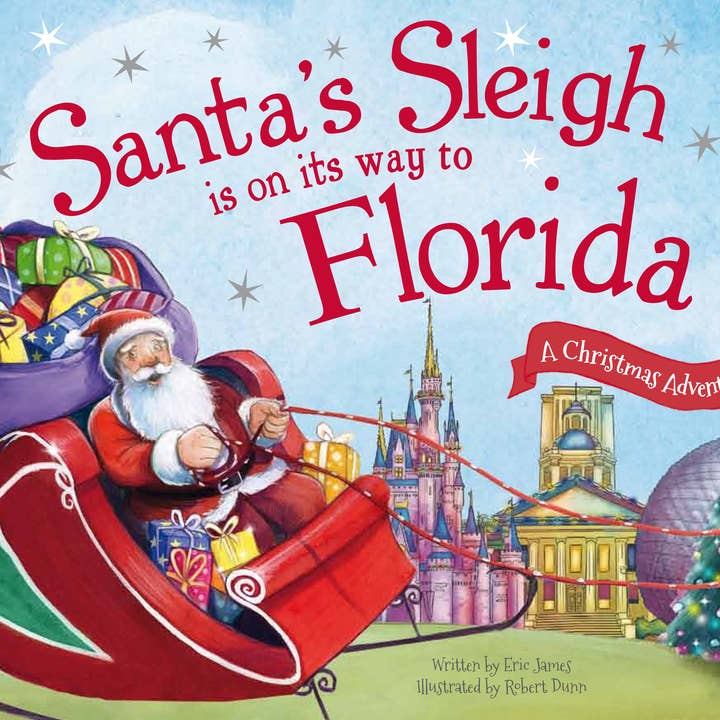 Sourcebooks - Wholesale Crafts, Hobbies & DIY - Santa's Sleigh Is on Its Way to Florida (HC)