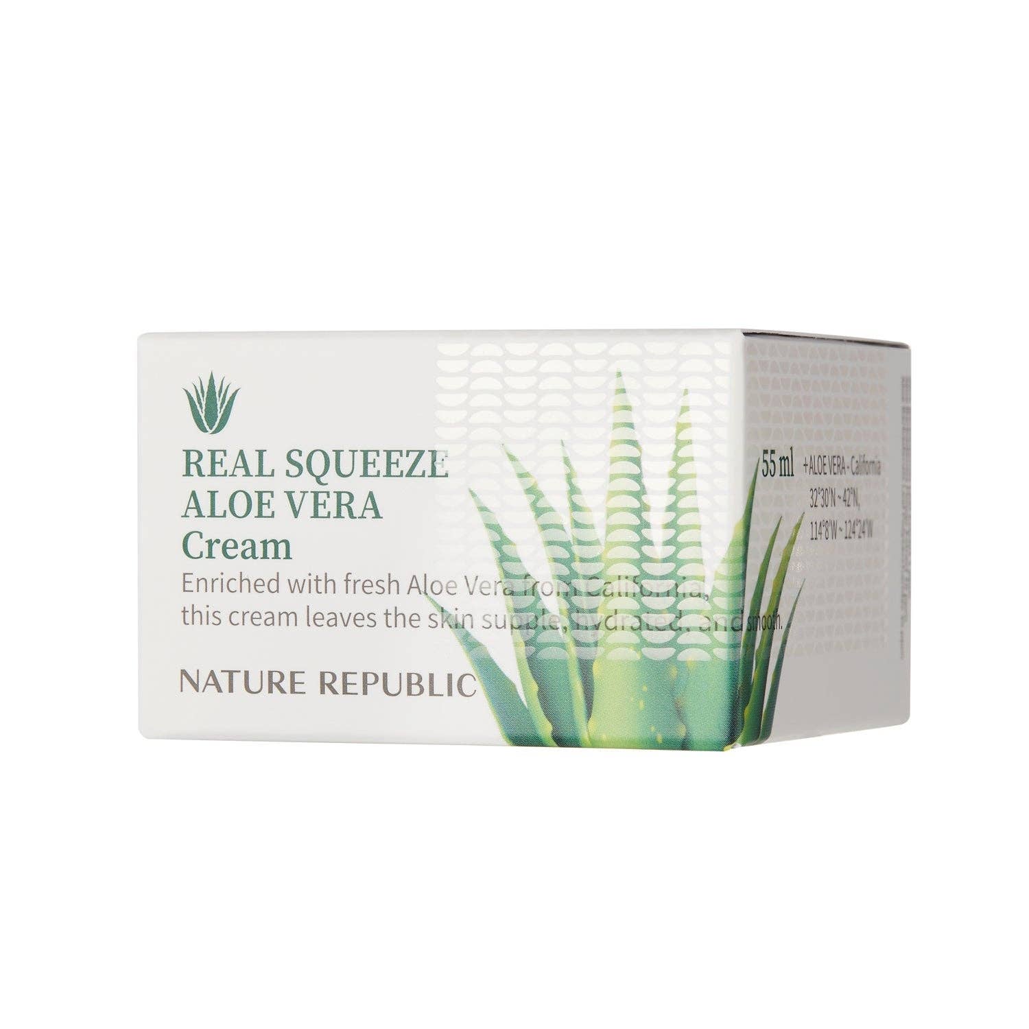 VIAI Beauty – wholesale Facial moisturiser – NATURE REPUBLIC Real Squeeze Aloe Vera Cream4