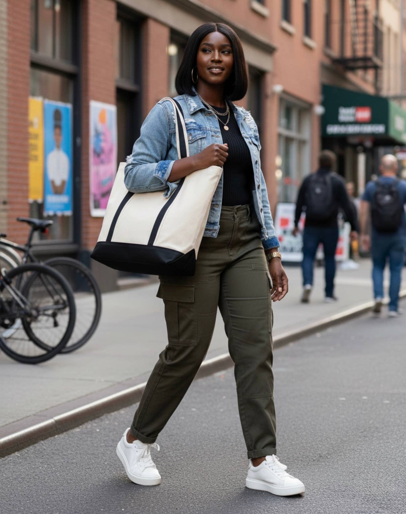 Lungta Imports - Wholesale Tote Bag - Women's - Canvas Tote with Pocket – Reusable Daily & Travel Bag2