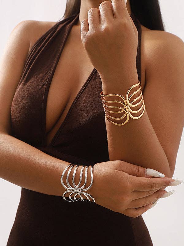 UZ Wholesale Store – wholesale Manschettarmband – Geometriska armbandsaccessoarer - Vintage statement3