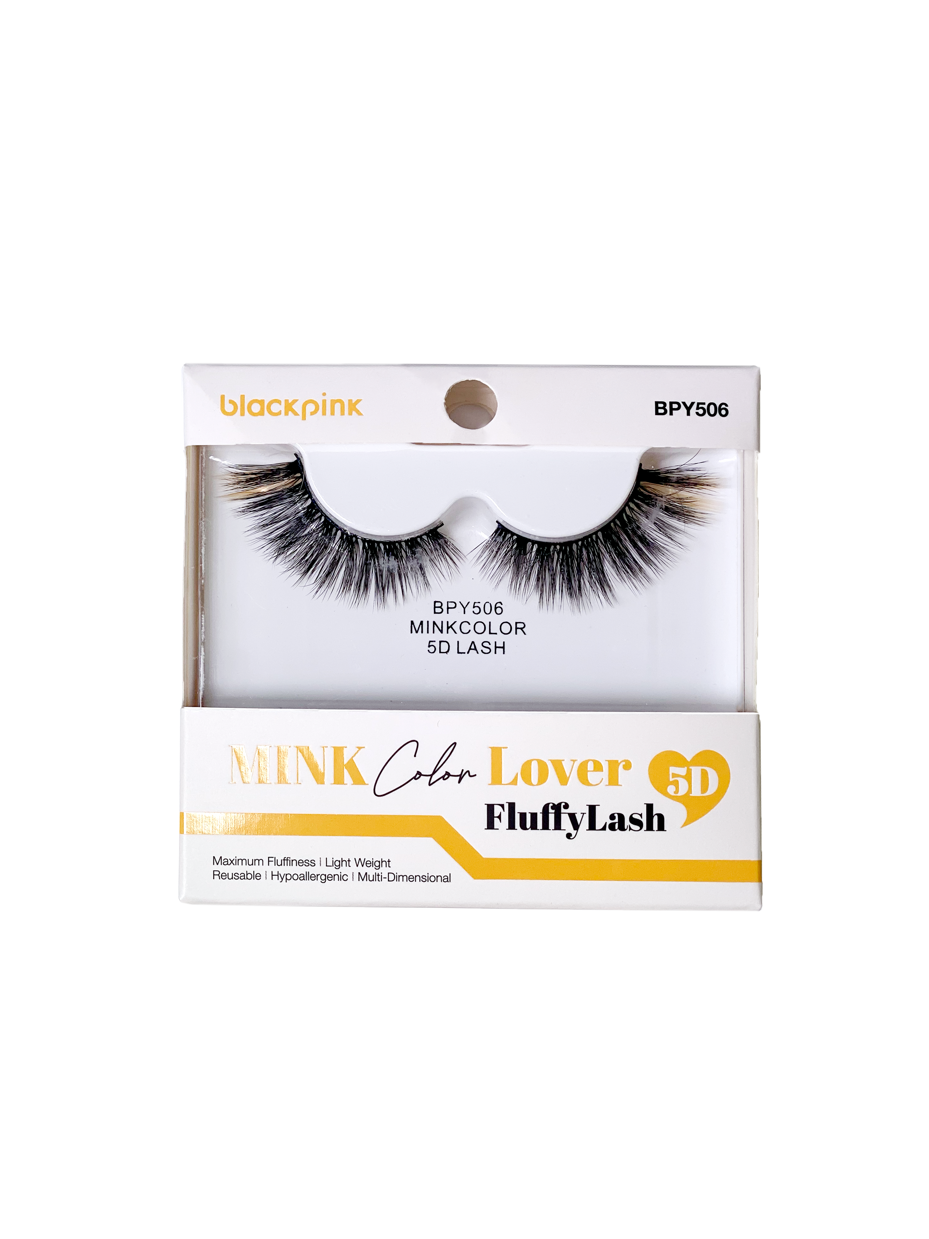 SM Beauty LLC - Wholesale False/Fake Eyelashes - Blackpink - 5D Mink Color Lover Fluffy Lash5