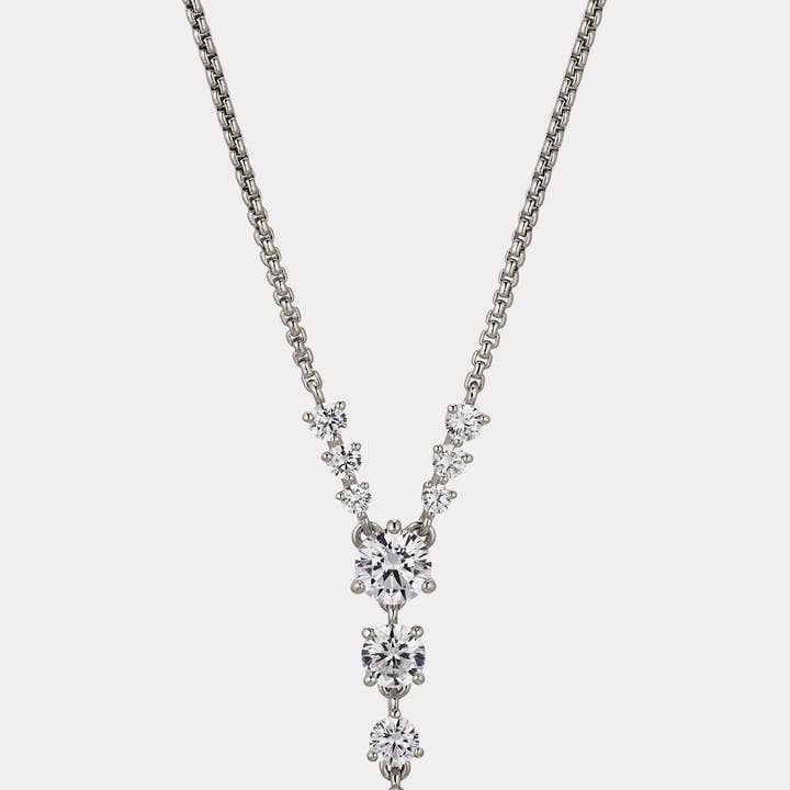 NADRI – Colar pingente/pendente por atacado – COLAR HALLE CZ SHORT Y2