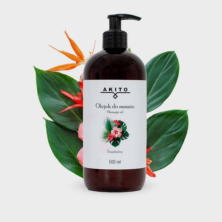 ACUS MED - Wholesale Bath/Body Oil - Akito Massage Oil 500 ml0