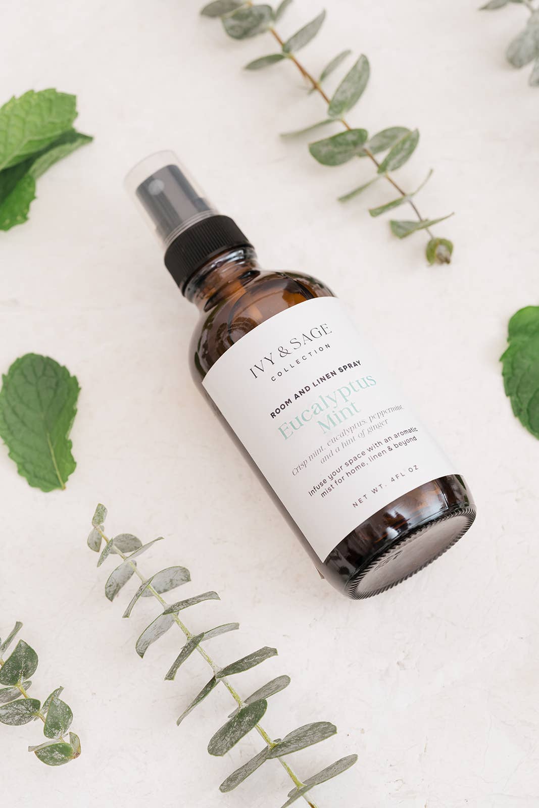 Ivy & Sage Collection – wholesale Room & linen spray – Room + Linen Spray – Eucalyptus Mint, Clean & Fresh1