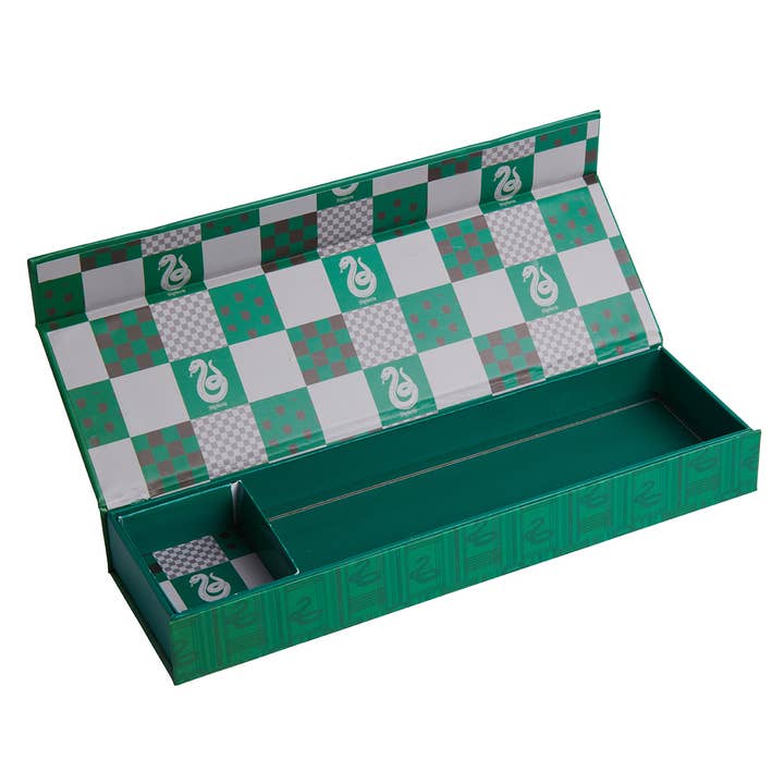 Insight Editions - Wholesale Pencil Case/Pouch - Harry Potter: Slytherin Magnetic Pencil Box