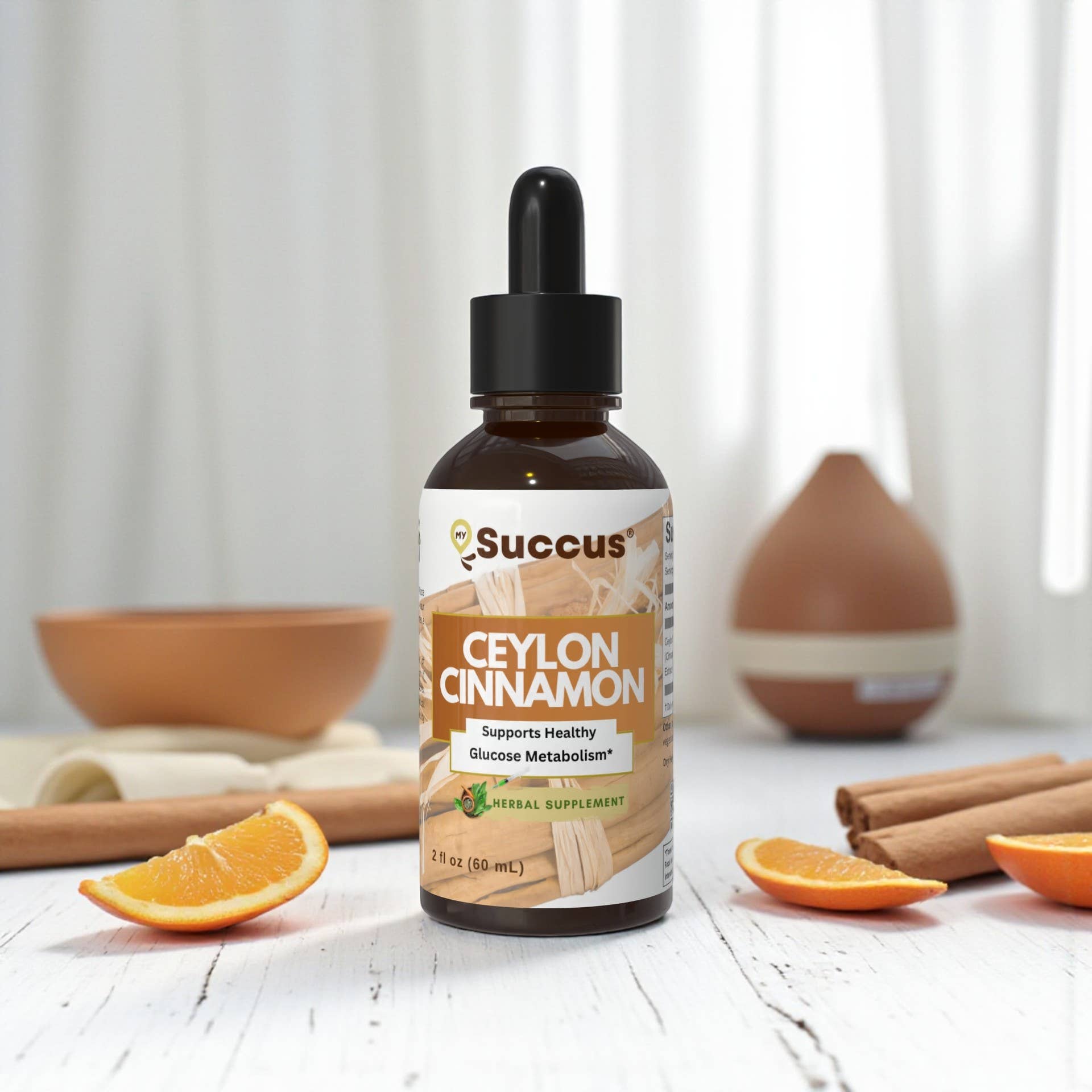 Succus - Wholesale Tincture - Ceylon Cinnamon Tincture - Bark Herbal Extract
