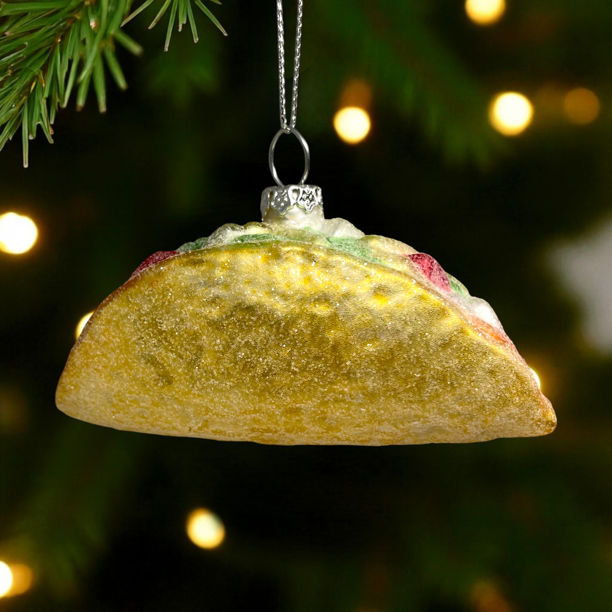 Noel Box - Wholesale Ornament - Taco Christmas Ornament – Glass Holiday Decoration3