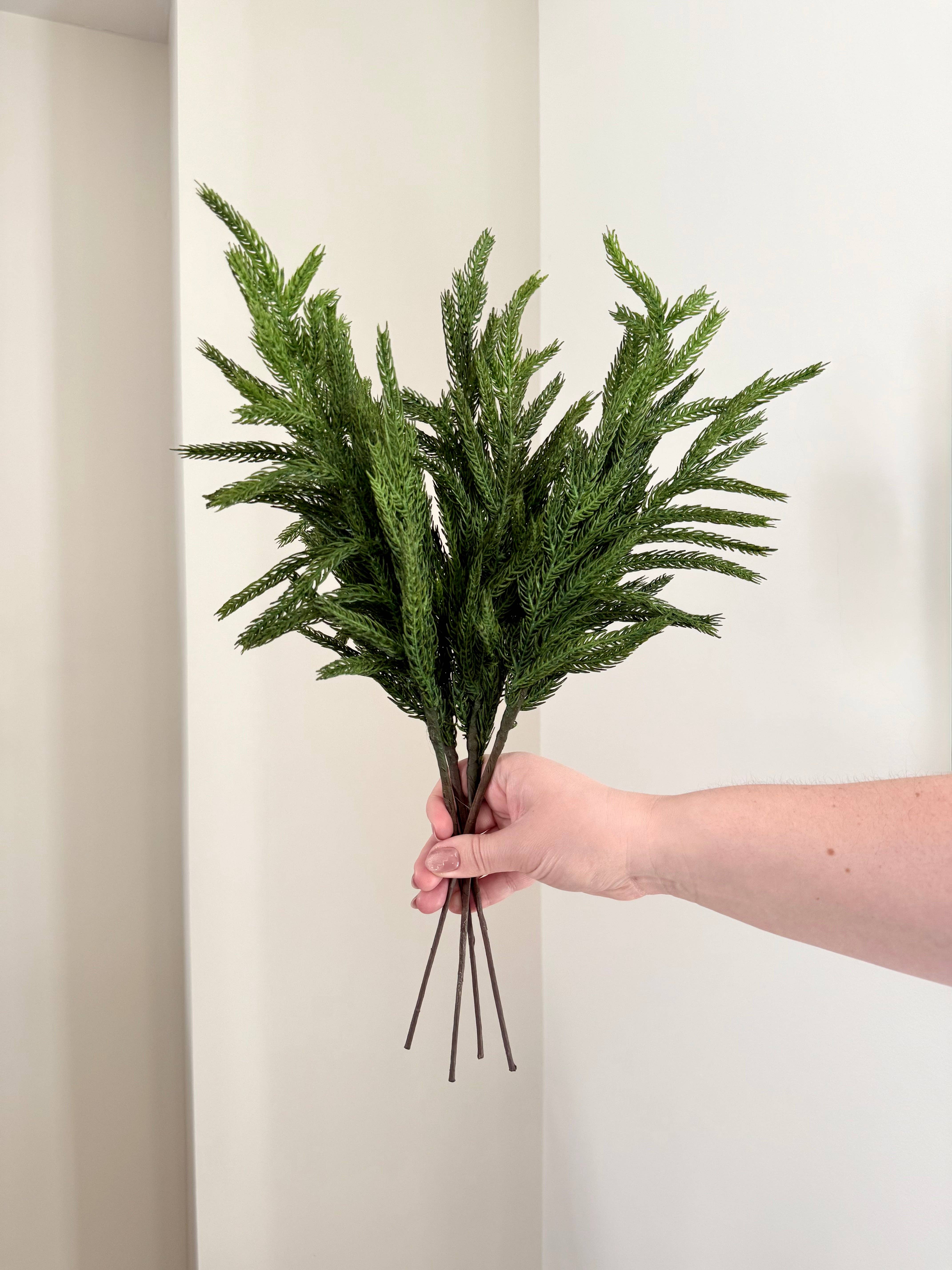 Eucalypt Co. - Wholesale Artificial plant - Norfolk and Cedar Bundles0