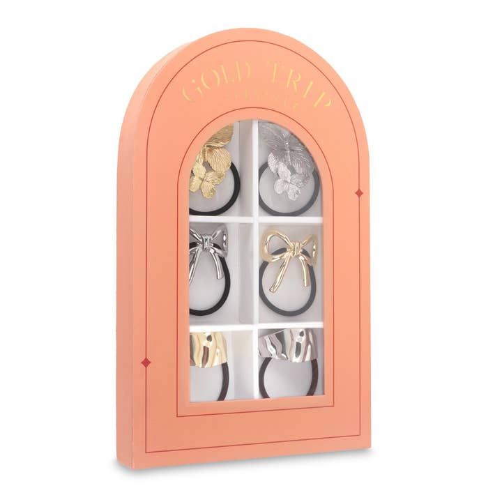 Haargummi-Geschenkset für den Großhandel von Gold Trip