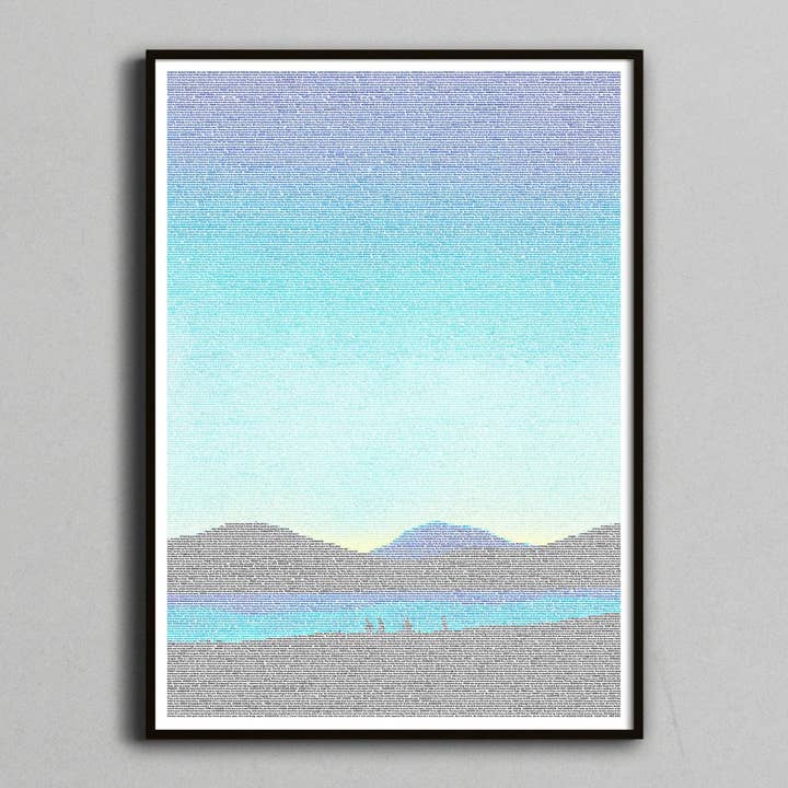 Stand By Me - Manus Art Print - för wholesale av Robotic Ewe