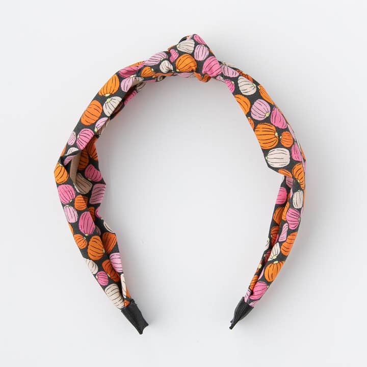 Modern Piggy - Wholesale Fashion Headband - Kids - Pumpkin Patch | Knotted Headband