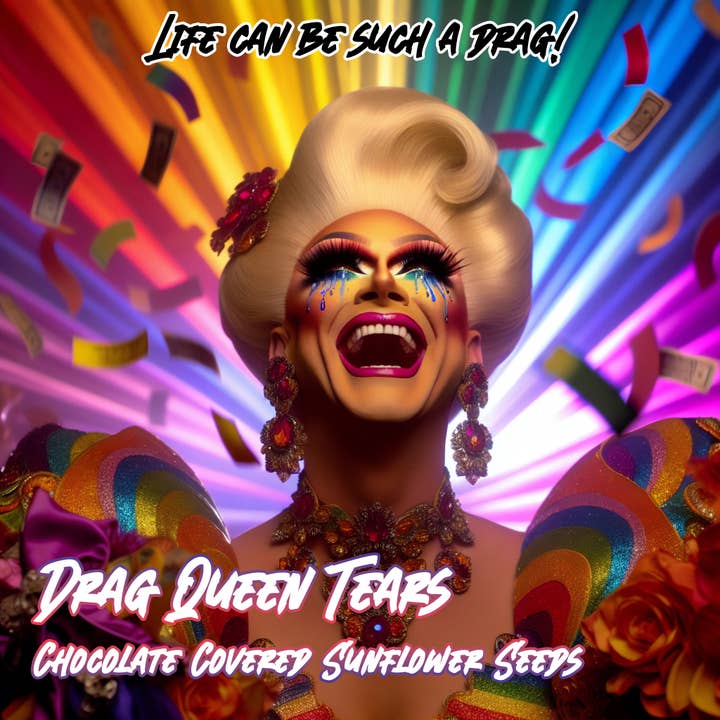 Speach Family Candy Shoppe - Wholesale Chocolate Covered Sweets - Drag Queen Tears - Chocolate Covered Sunflower Seeds