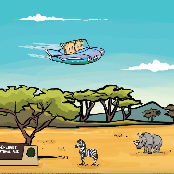 The Adventures of Susie & Johnny Grilled Cheese - Wholesale Early Reader Book (6-8) - Susie & Johnny Take A Spectacular National Park Adventure3