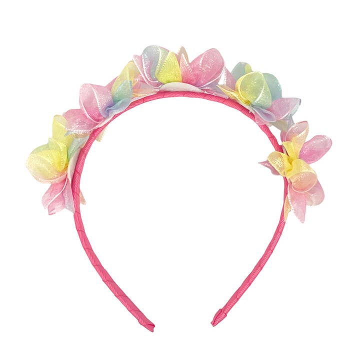 Pink Poppy USA - Wholesale Fashion Headband - Kids - Unicorn Flower Headband | Pack of 6