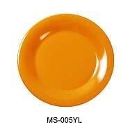 Yanco - Wholesale Dinner Plate - 5 1/2" WIDE RIM ROUND PLATE YELLOW0