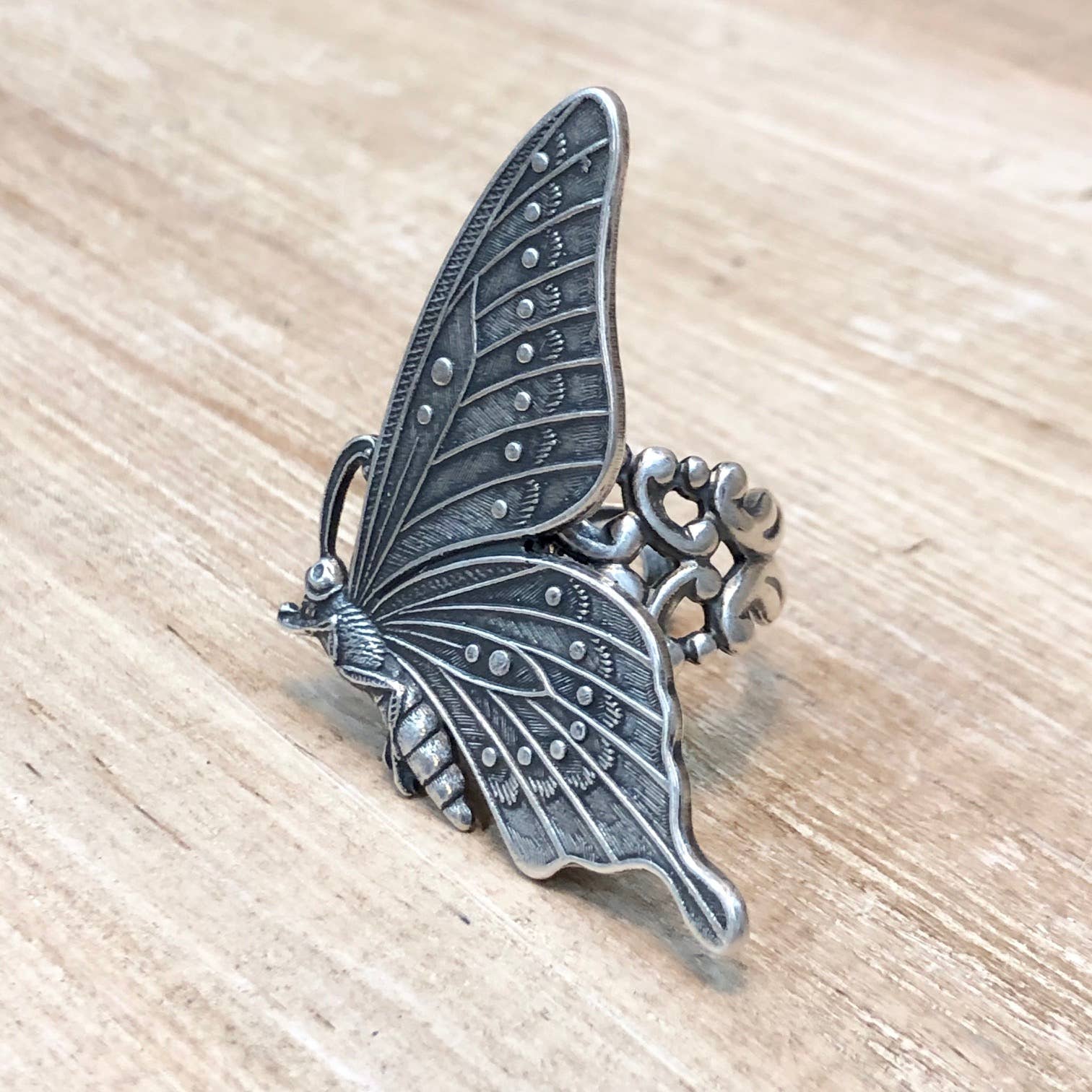 Lorraine Frances Jewelry - Wholesale Cocktail/Statement Ring - Butterfly In Flight Ring3
