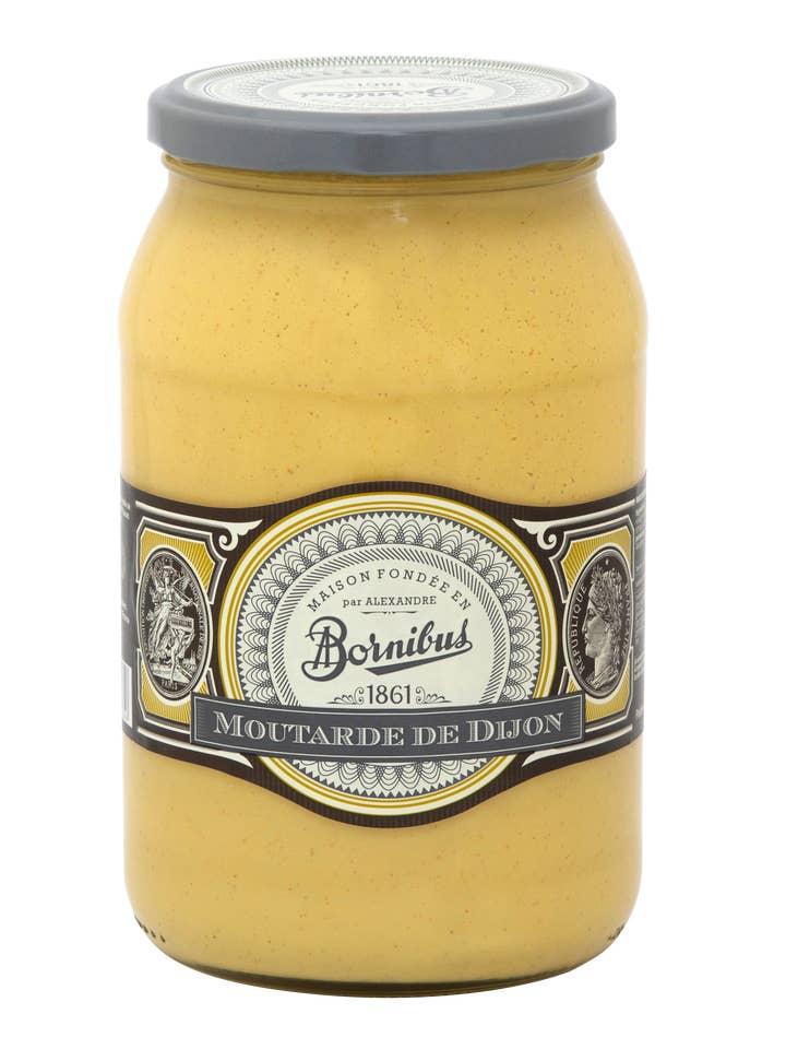 Mostaza de Dijon - 950 gr - DDM 13/08/26 para venta al por mayor de Bornibus