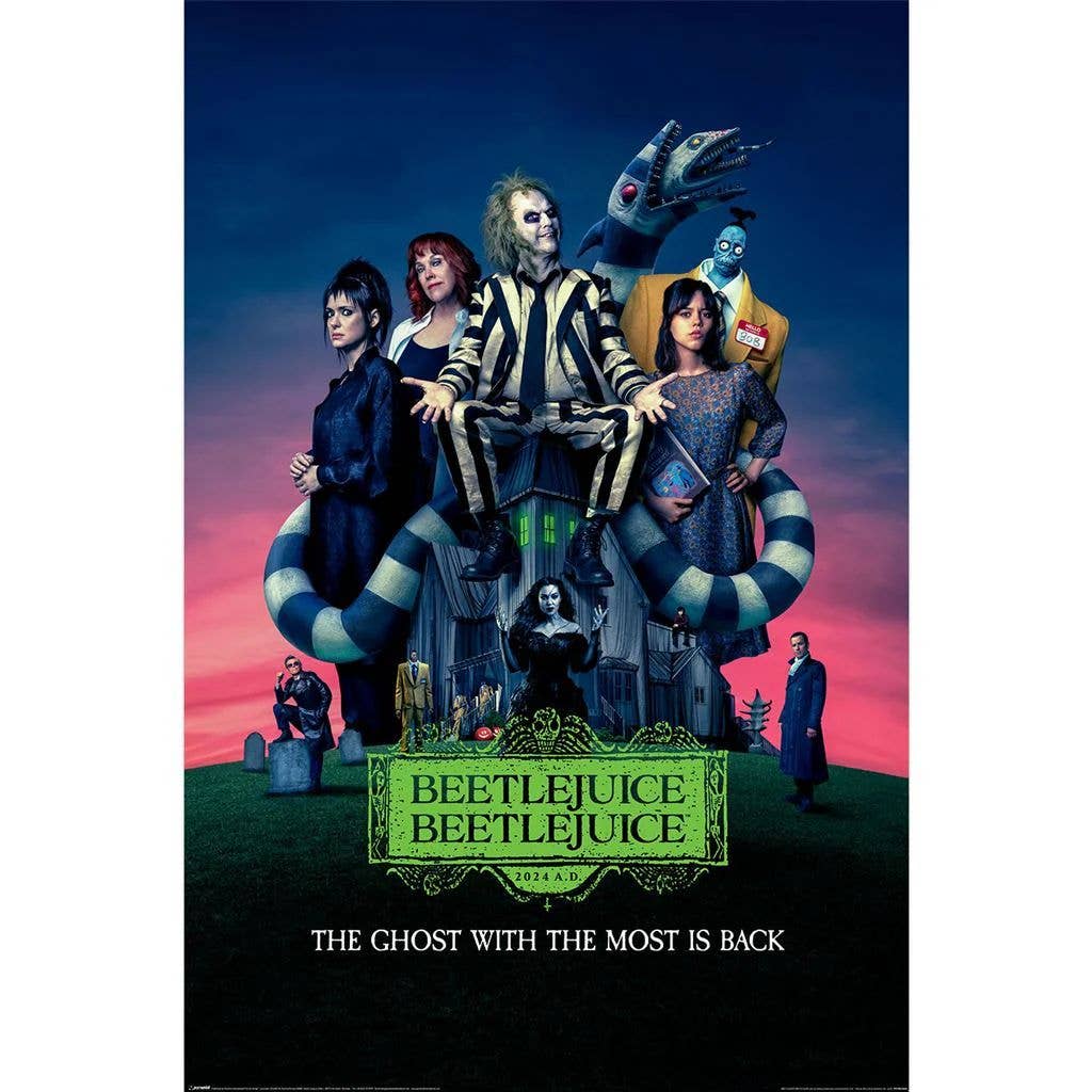 Close Up GmbH - Wholesale Poster - Beetlejuice 2 Poster Movie Poster 61 cm x 91.5 cm0