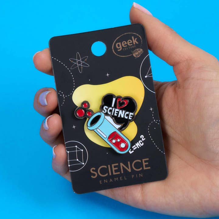 Heebie Jeebies - Wholesale Lapel pin/button - Enamel Pin Science Test Tube