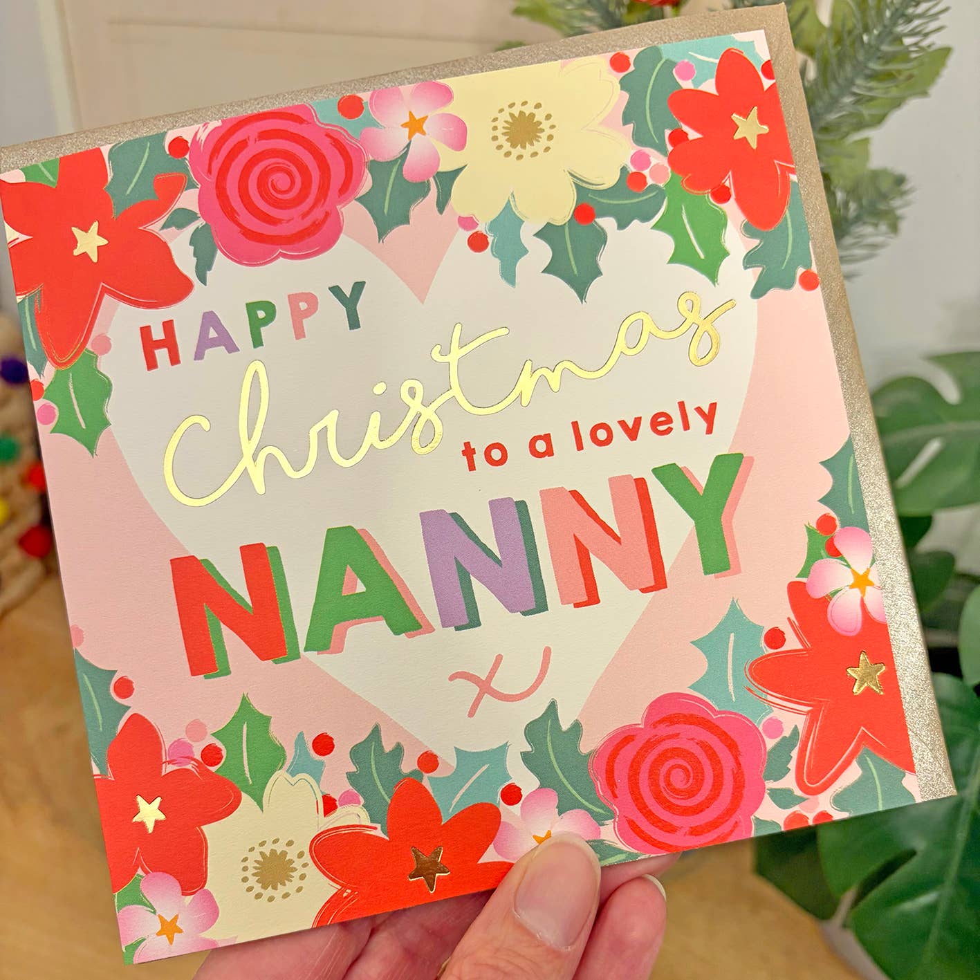 Michelle Fiedler Design – wholesale Christmas card – Celebration Christmas Nanny4