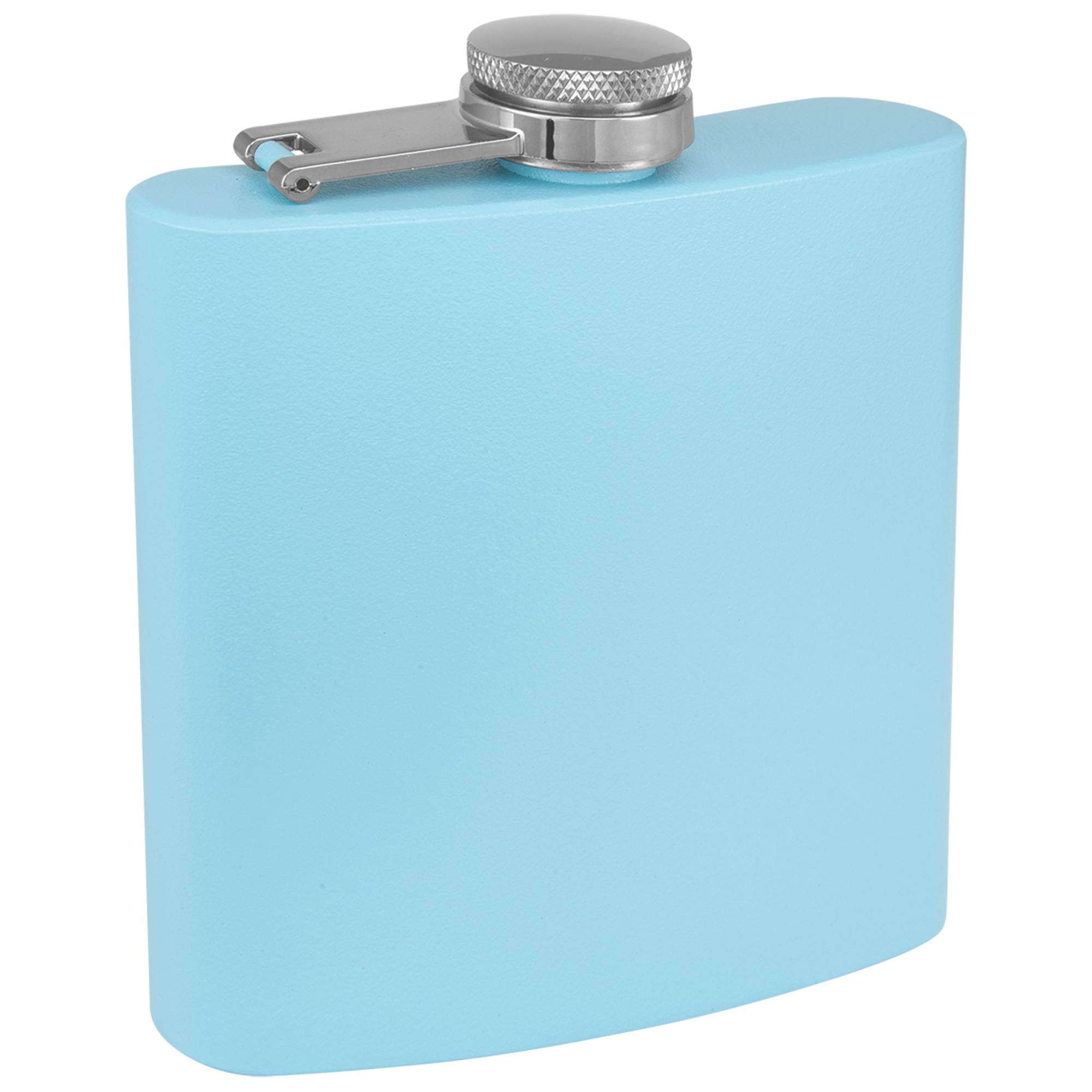 Clear Water Home Goods - Vente Flasque - Flacon à hanche en acier inoxydable de 6 oz avec entonnoir | Flacon revêtu de poudre28