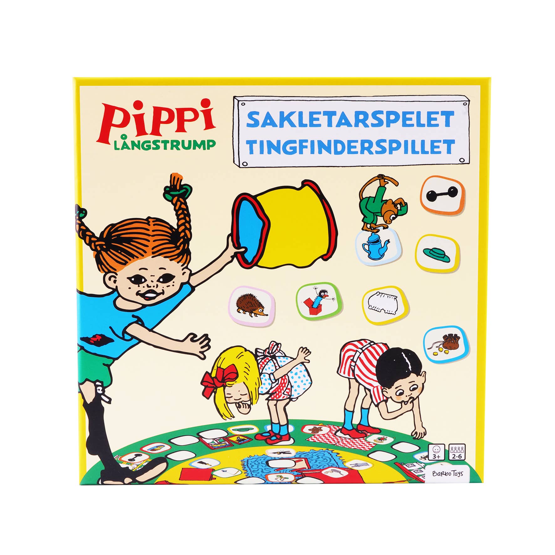 Barbo Toys - Wholesale Board Game - Pippi Tingfinder Spillet DK / SE3