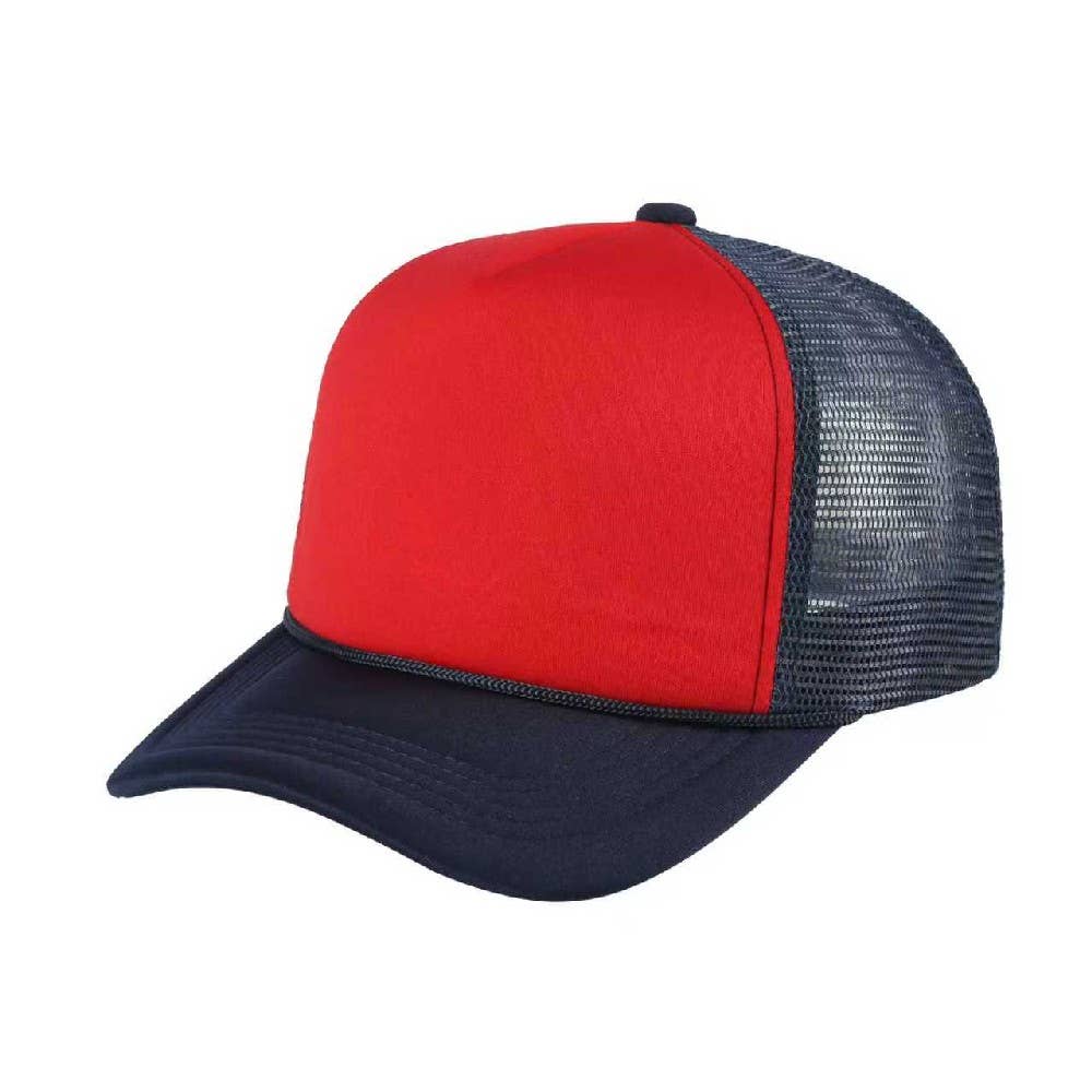 DOBBI - Wholesale Trucker Hat - Unisex - Sponge Trucker Mesh Cap61