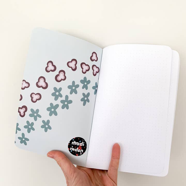 teal madi notebook for wholesale by madi&mdsn