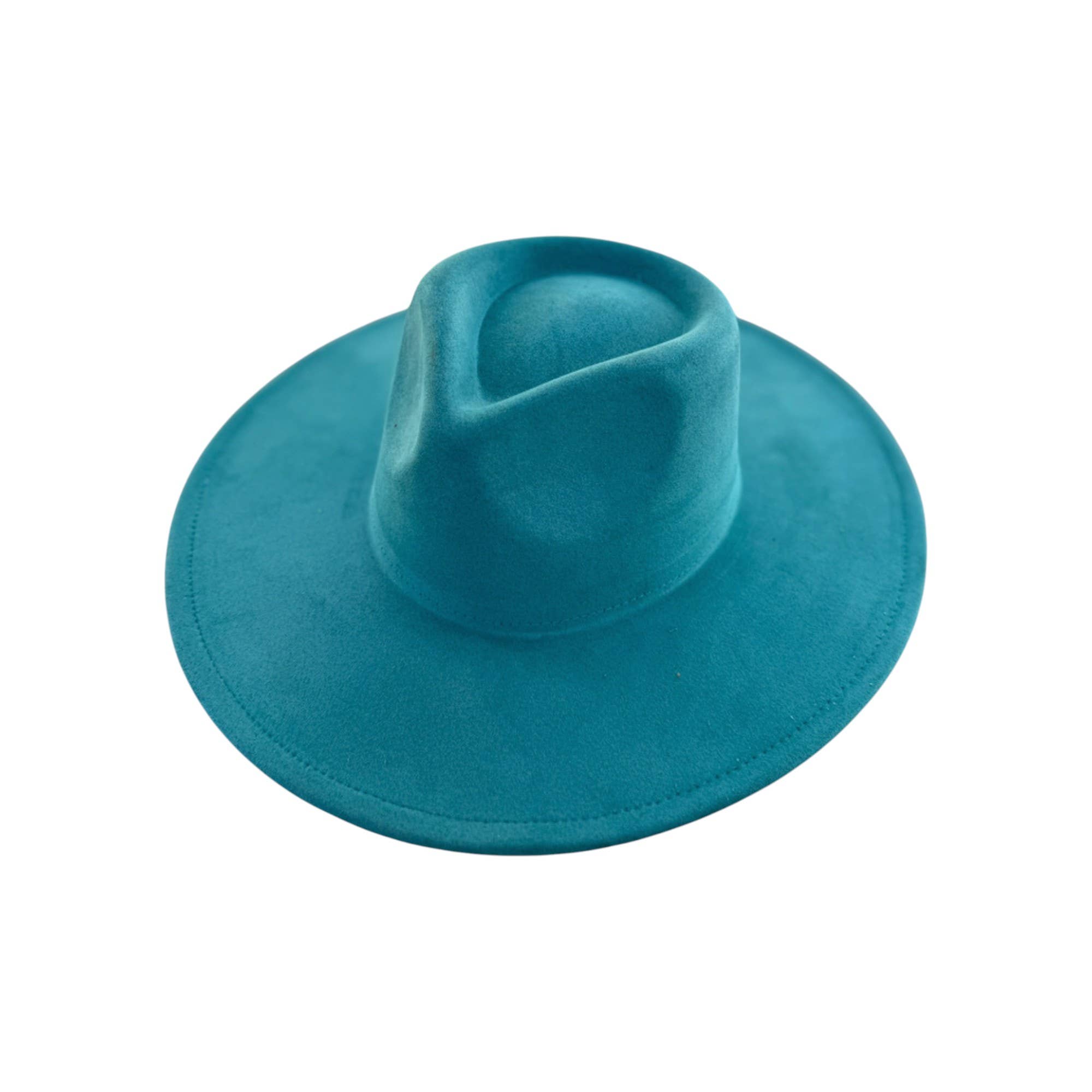 Portia Hat – Engroshandel Bucket hat - Dame – Vegansk Ruskind Bredskygget Rancher Hat13